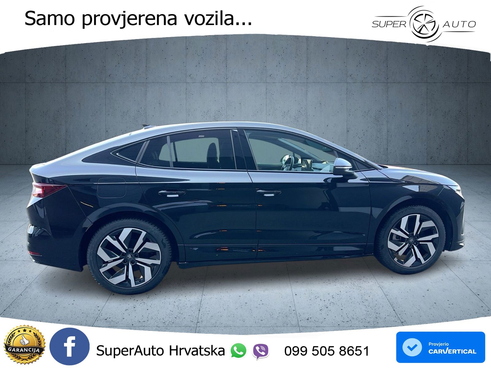 Škoda Enyaq Coupe iV 85 82 kWh (286 KS) SportLine LED+GR SJED+ACC