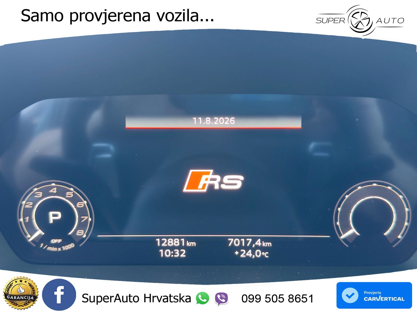 Audi RS3 Sedan 2.5 TFSI (400 KS) quattro S tronic LED+GR SJED+ACC
