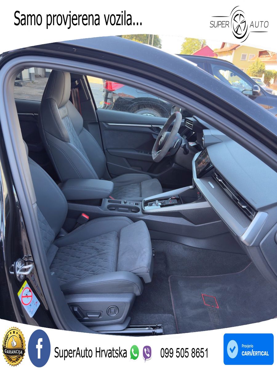 Audi RS3 Sedan 2.5 TFSI (400 KS) quattro S tronic LED+GR SJED+ACC