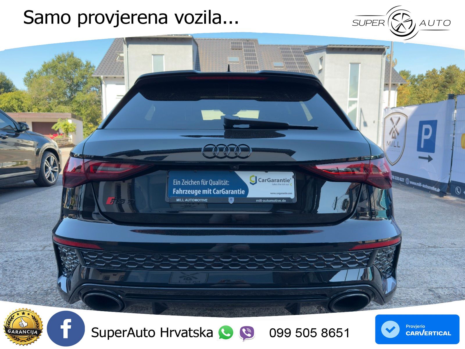 Audi RS3 Sedan 2.5 TFSI (400 KS) quattro S tronic LED+GR SJED+ACC