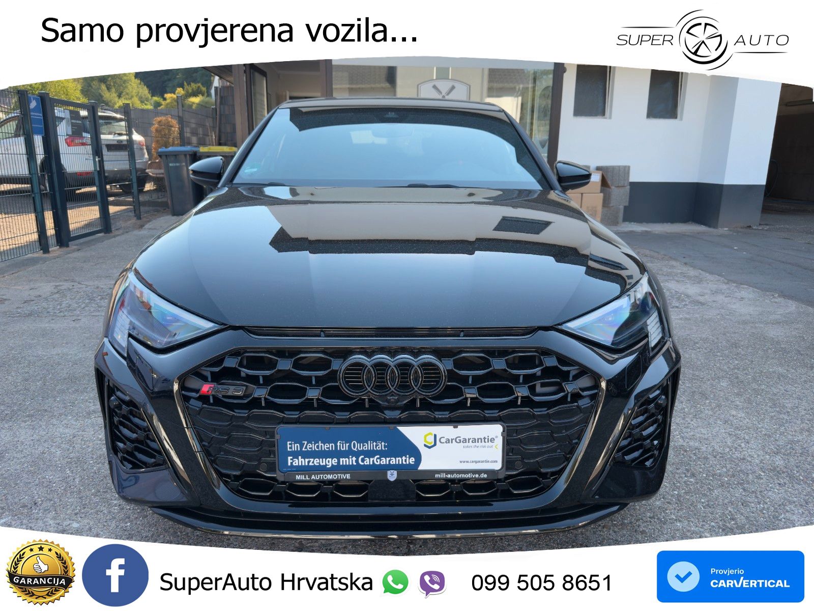 Audi RS3 Sedan 2.5 TFSI (400 KS) quattro S tronic LED+GR SJED+ACC