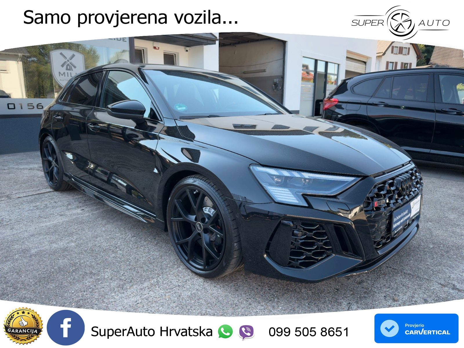 Audi RS3 Sedan 2.5 TFSI (400 KS) quattro S tronic LED+GR SJED+ACC