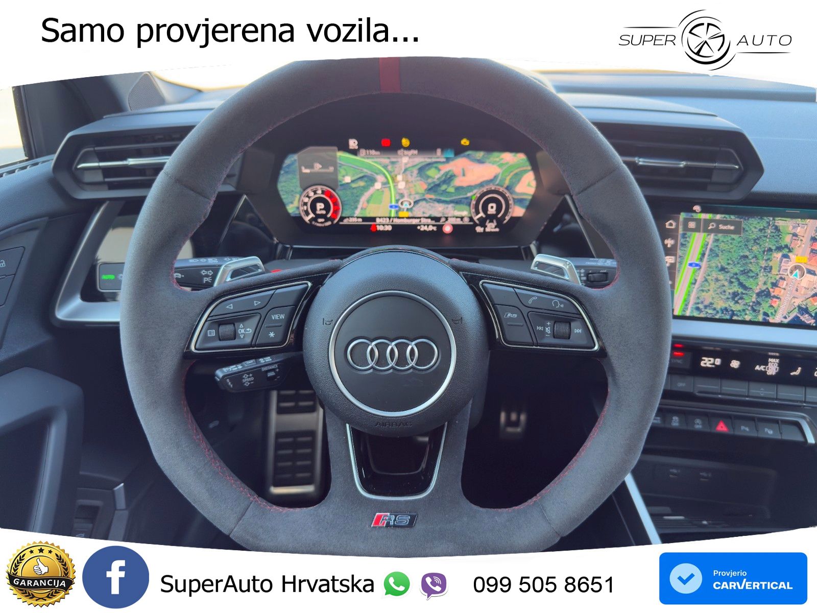 Audi RS3 Sedan 2.5 TFSI (400 KS) quattro S tronic LED+GR SJED+ACC