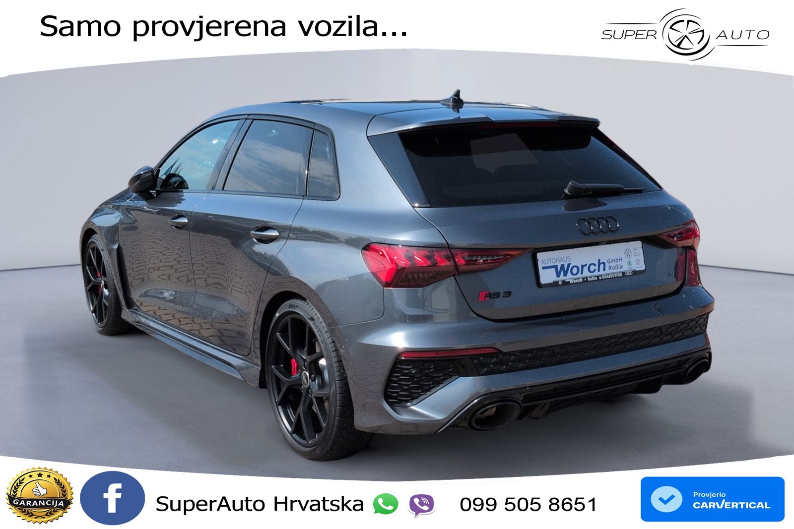 Audi RS3 Sportback 2.5 TFSI (400 KS) quattro S tronic LED+GR SJED+ACC