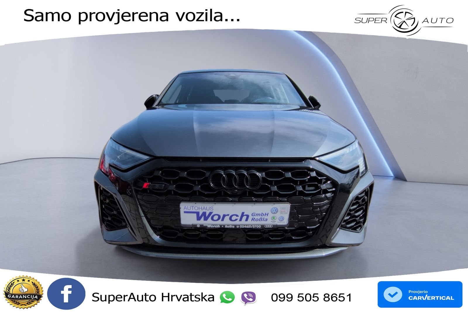 Audi RS3 Sportback 2.5 TFSI (400 KS) quattro S tronic LED+GR SJED+ACC