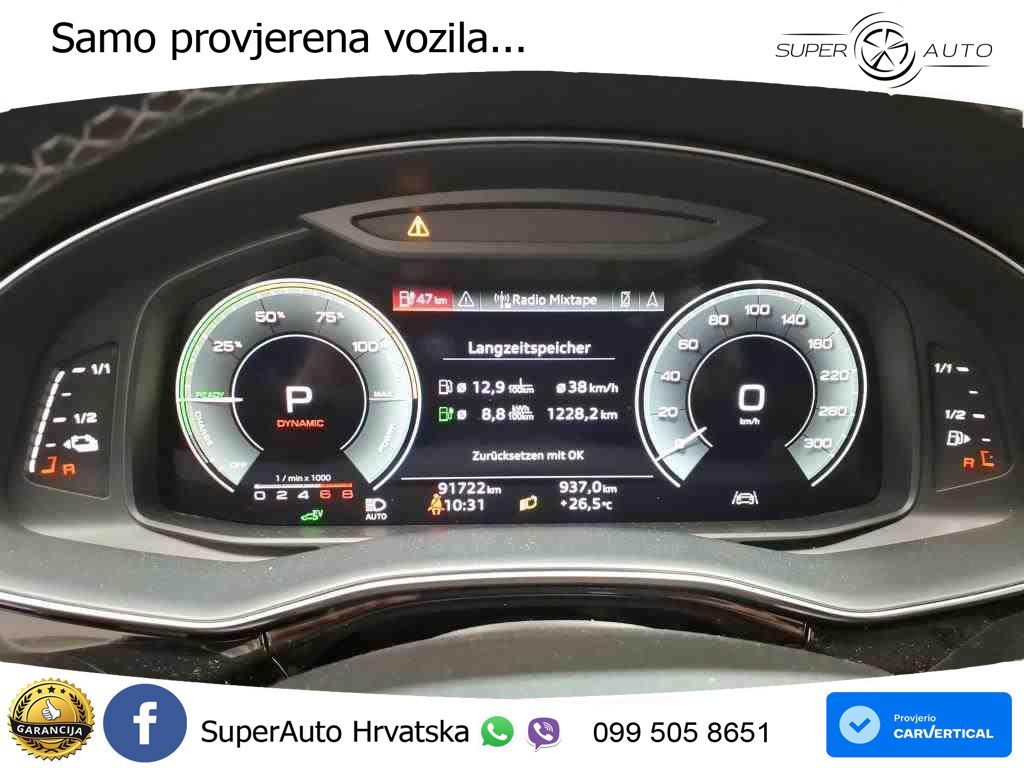 Audi Q8 55 TFSIe V6 (381 KS) quattro tiptronic