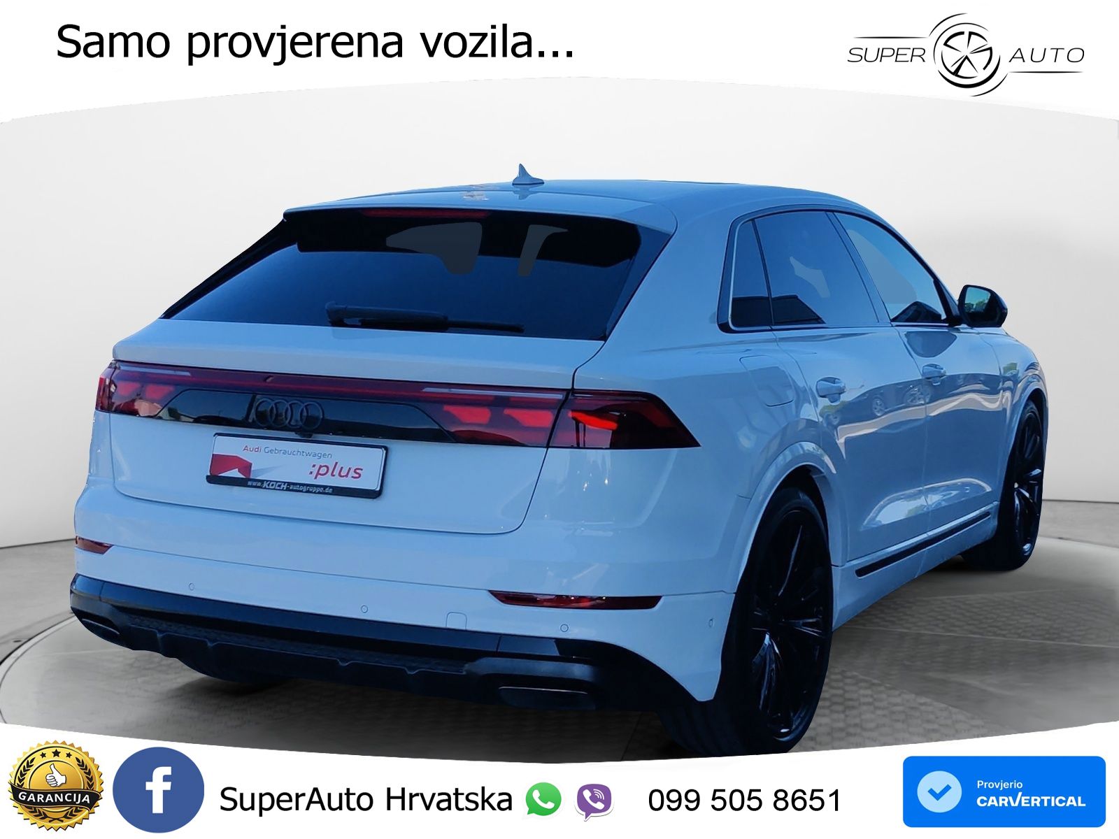 Audi Q8 50 TDI V6 (286 KS) quattro Tiptronic