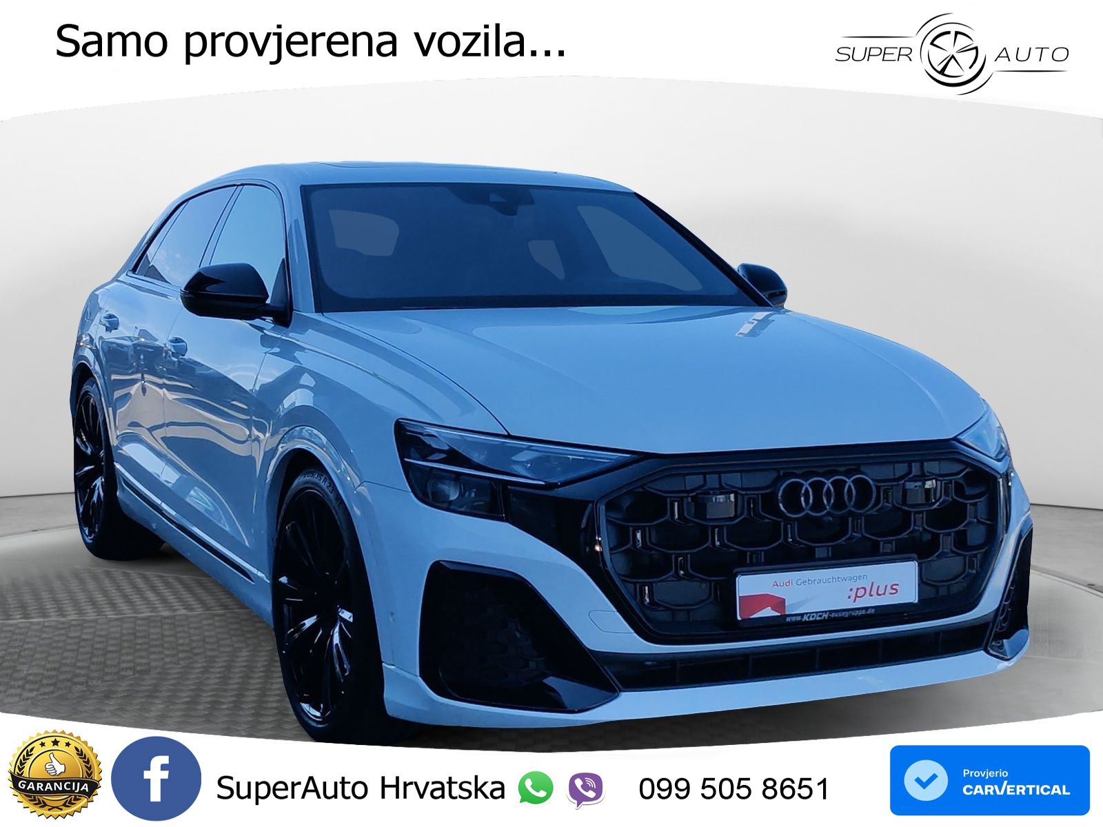 Audi Q8 50 TDI V6 (286 KS) quattro Tiptronic