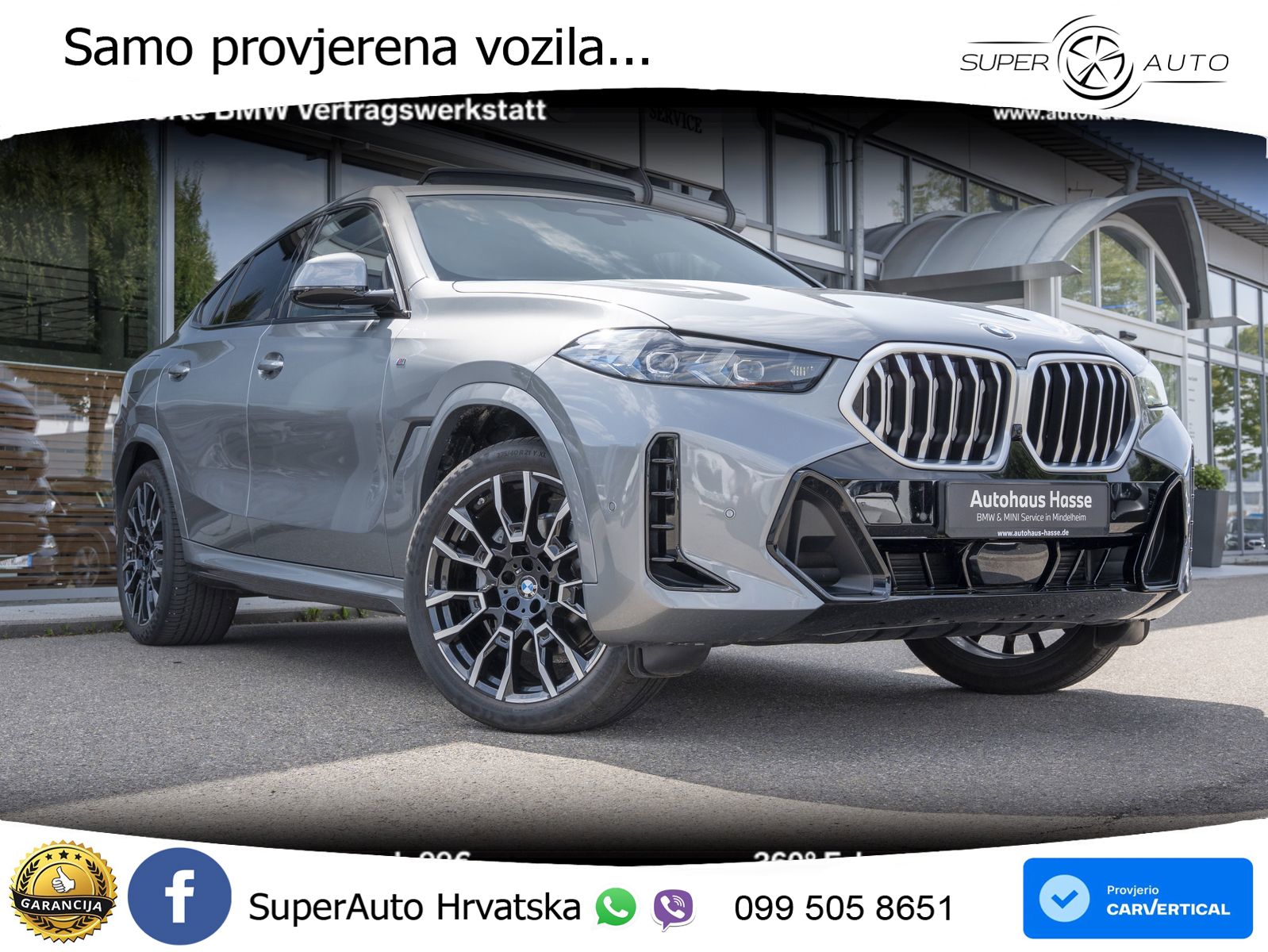 BMW X6 30d (298 KS) xDrive Steptronic M Sport LED+GR SJED+ACC