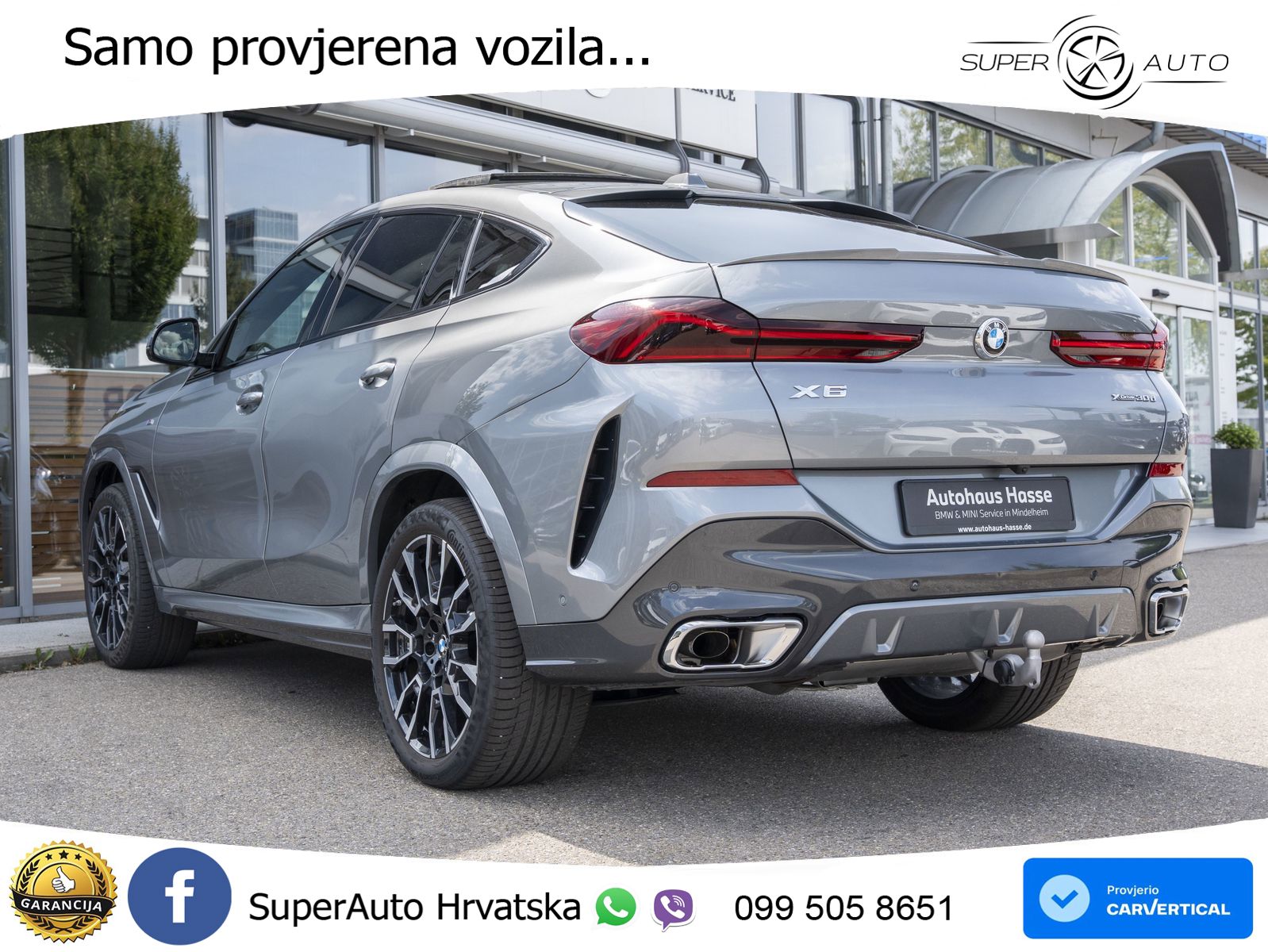 BMW X6 30d (298 KS) xDrive Steptronic M Sport LED+GR SJED+ACC