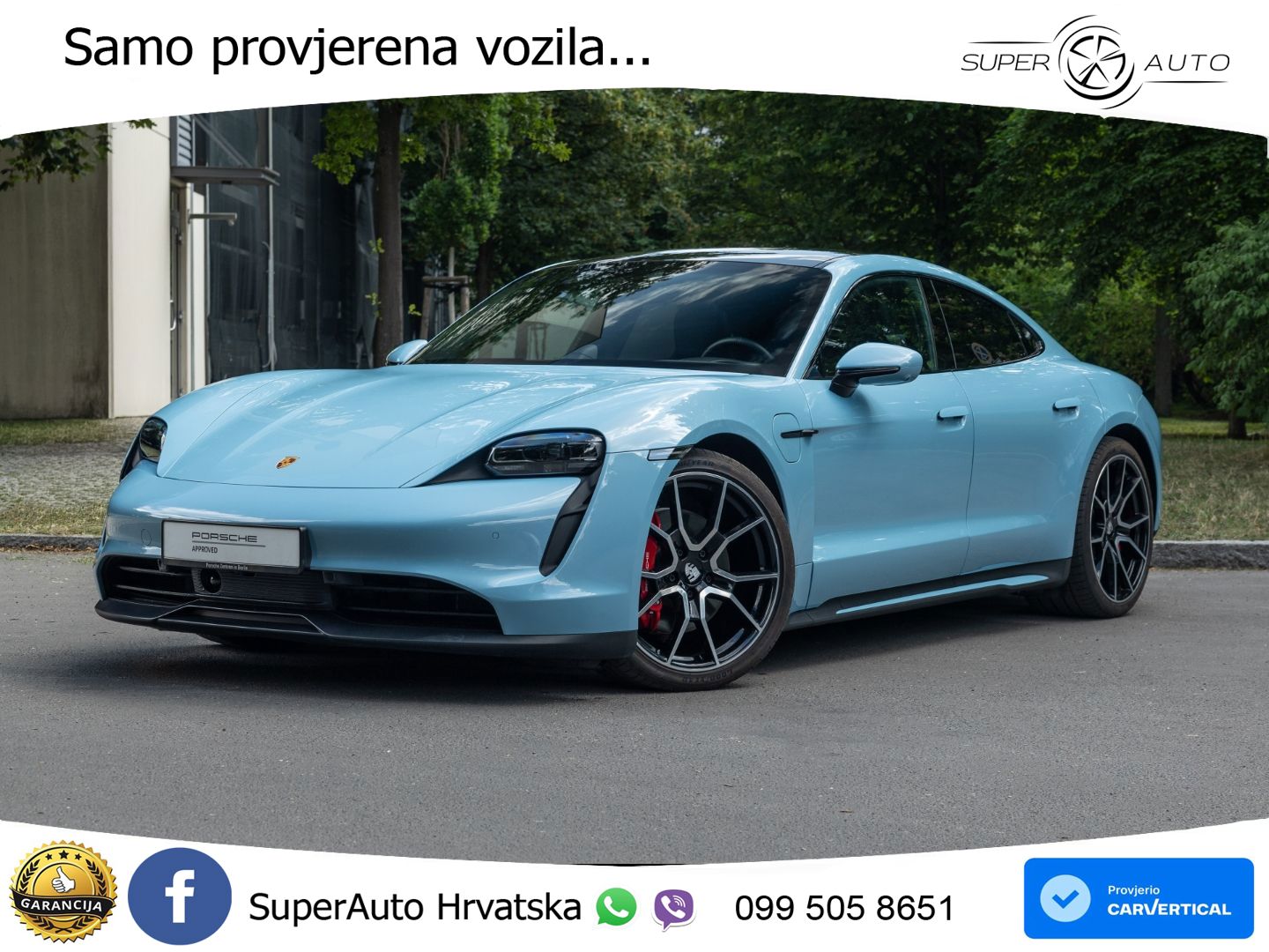 Porsche Taycan 4S Performance Plus 93.4 kWh (571 KS)