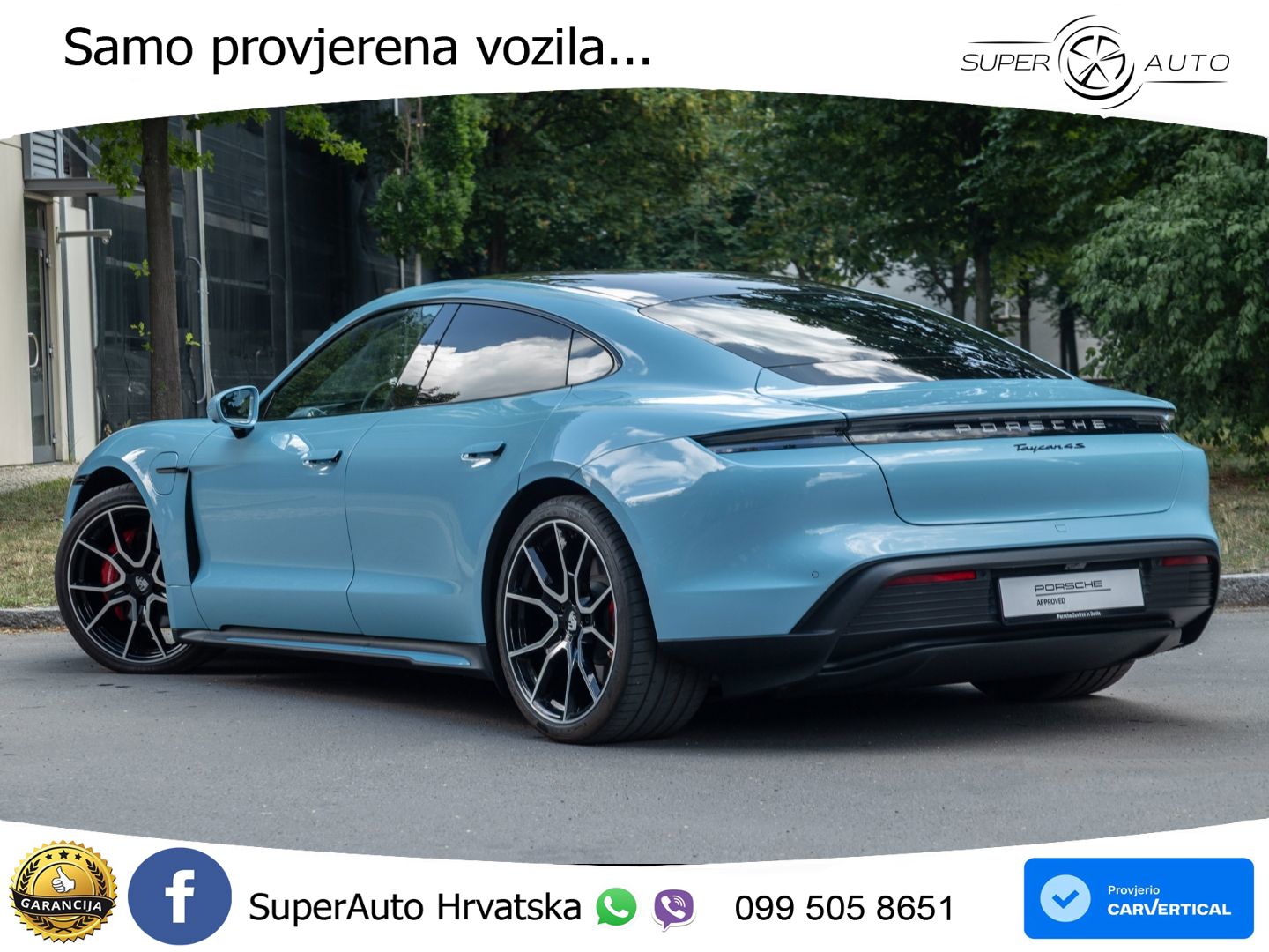 Porsche Taycan 4S Performance Plus 93.4 kWh (571 KS)