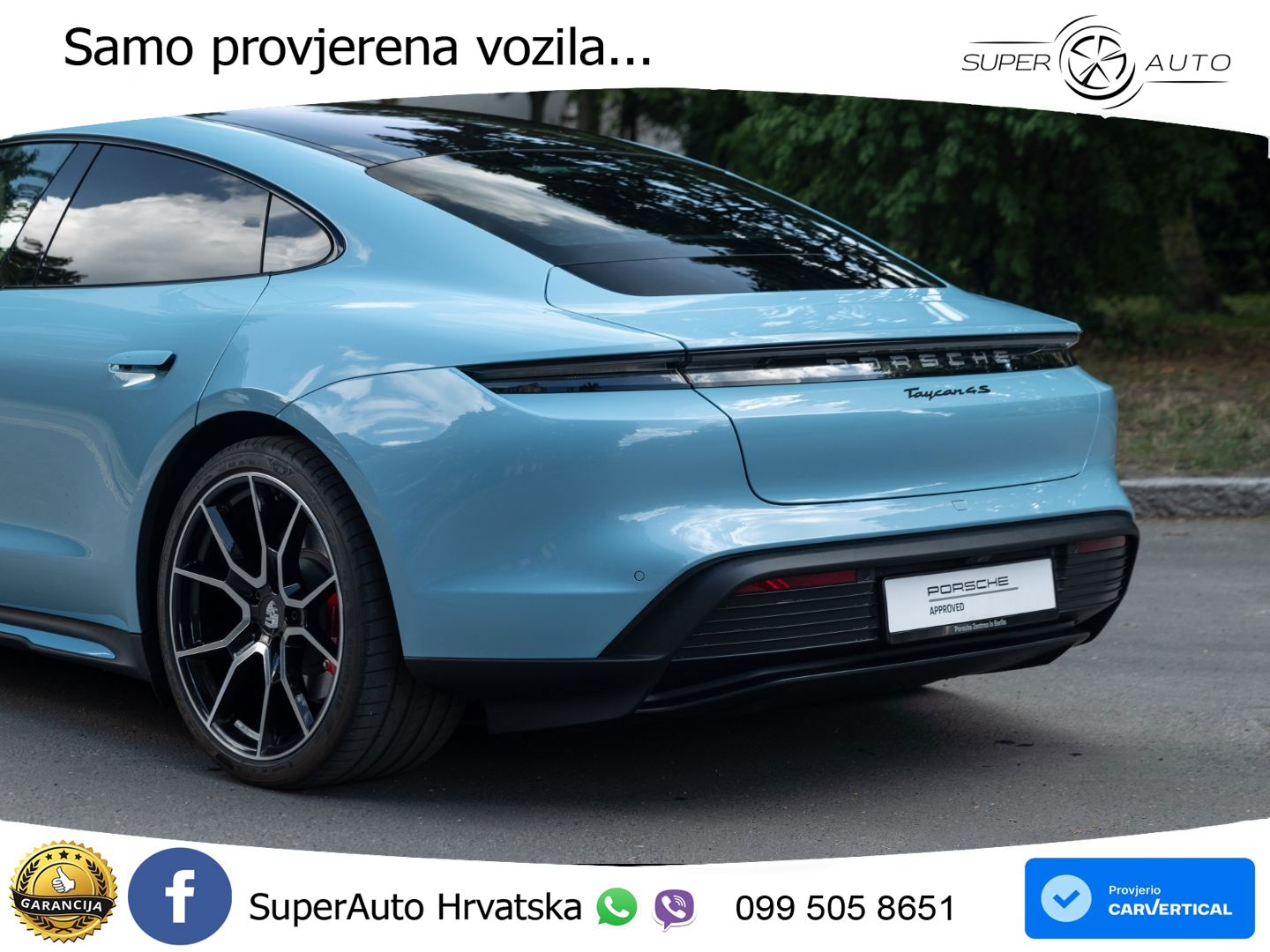 Porsche Taycan 4S Performance Plus 93.4 kWh (571 KS)