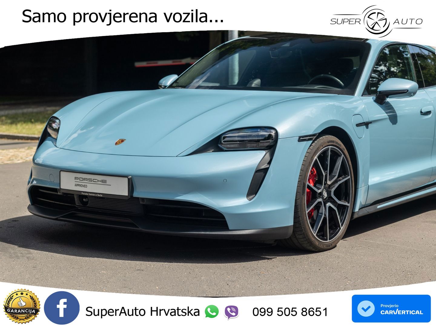Porsche Taycan 4S Performance Plus 93.4 kWh (571 KS)