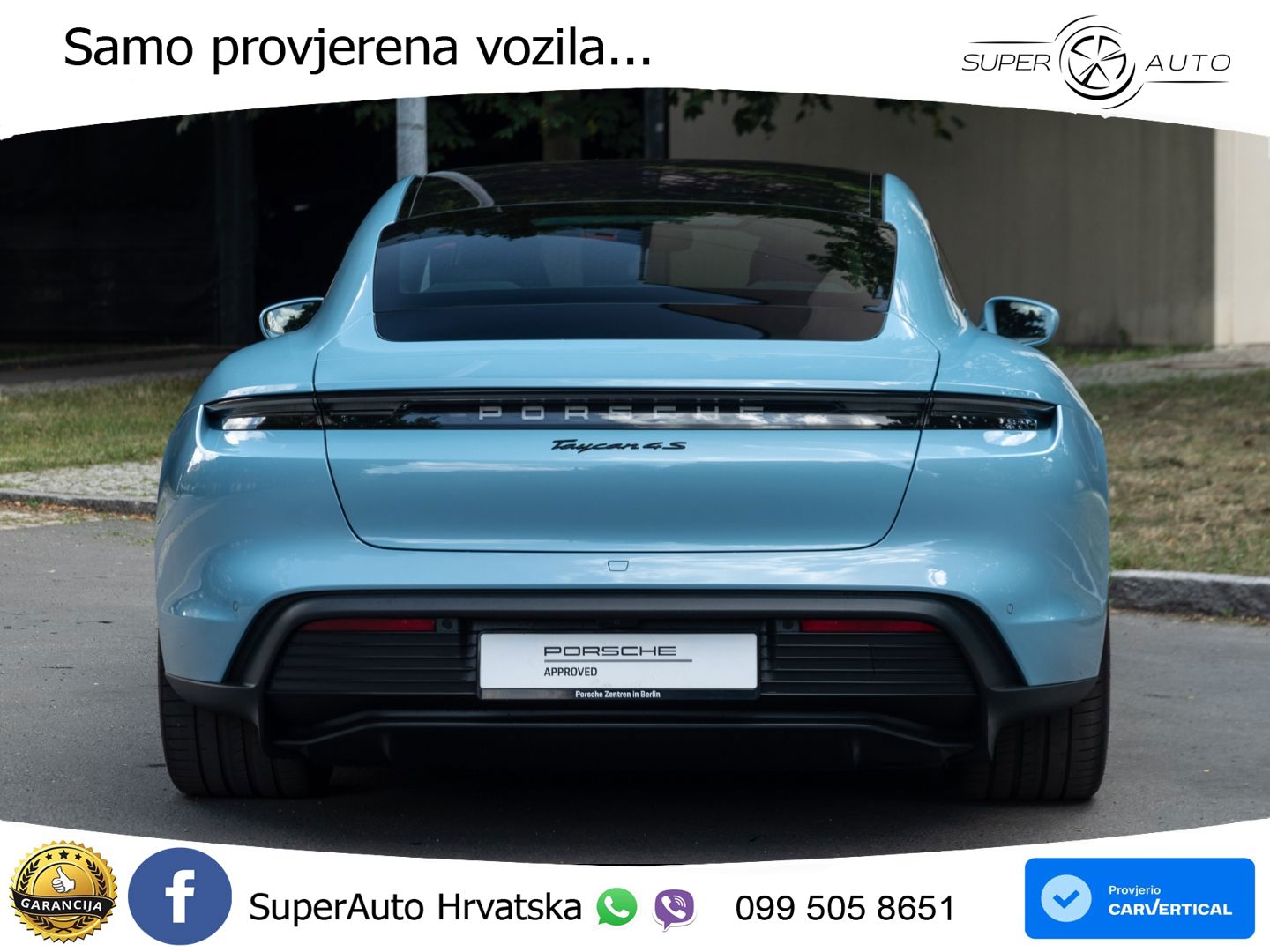 Porsche Taycan 4S Performance Plus 93.4 kWh (571 KS)