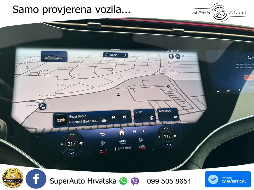 Mercedes EQE AMG 53 100 kWh (625 KS) 4MATIC+