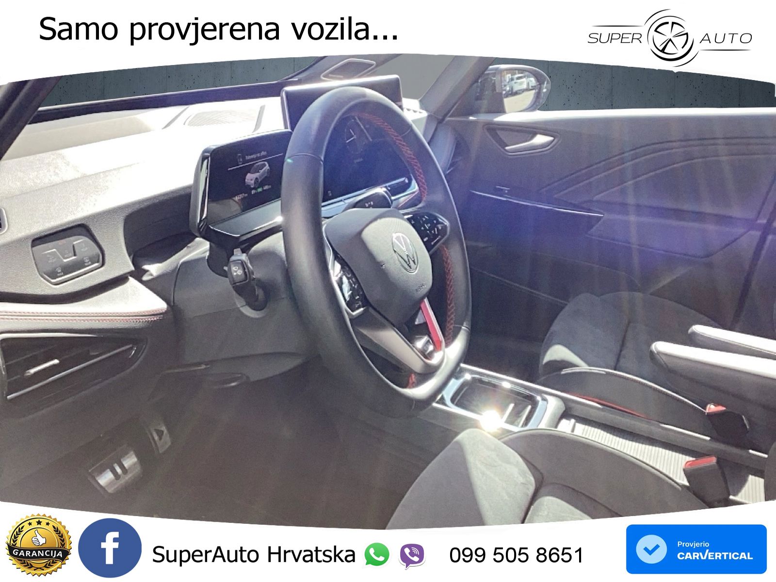 Volkswagen ID.3 GTX Performance 84 kWh (326 KS) LED+GR SJED+ACC