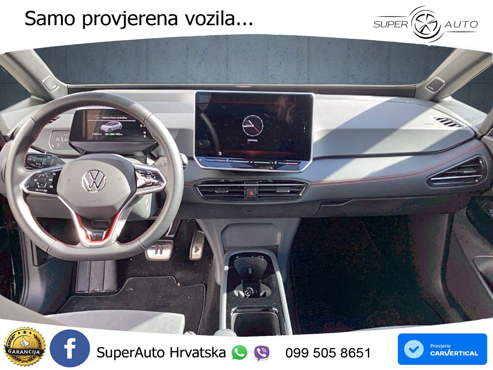 Volkswagen ID.3 GTX Performance 84 kWh (326 KS) LED+GR SJED+ACC