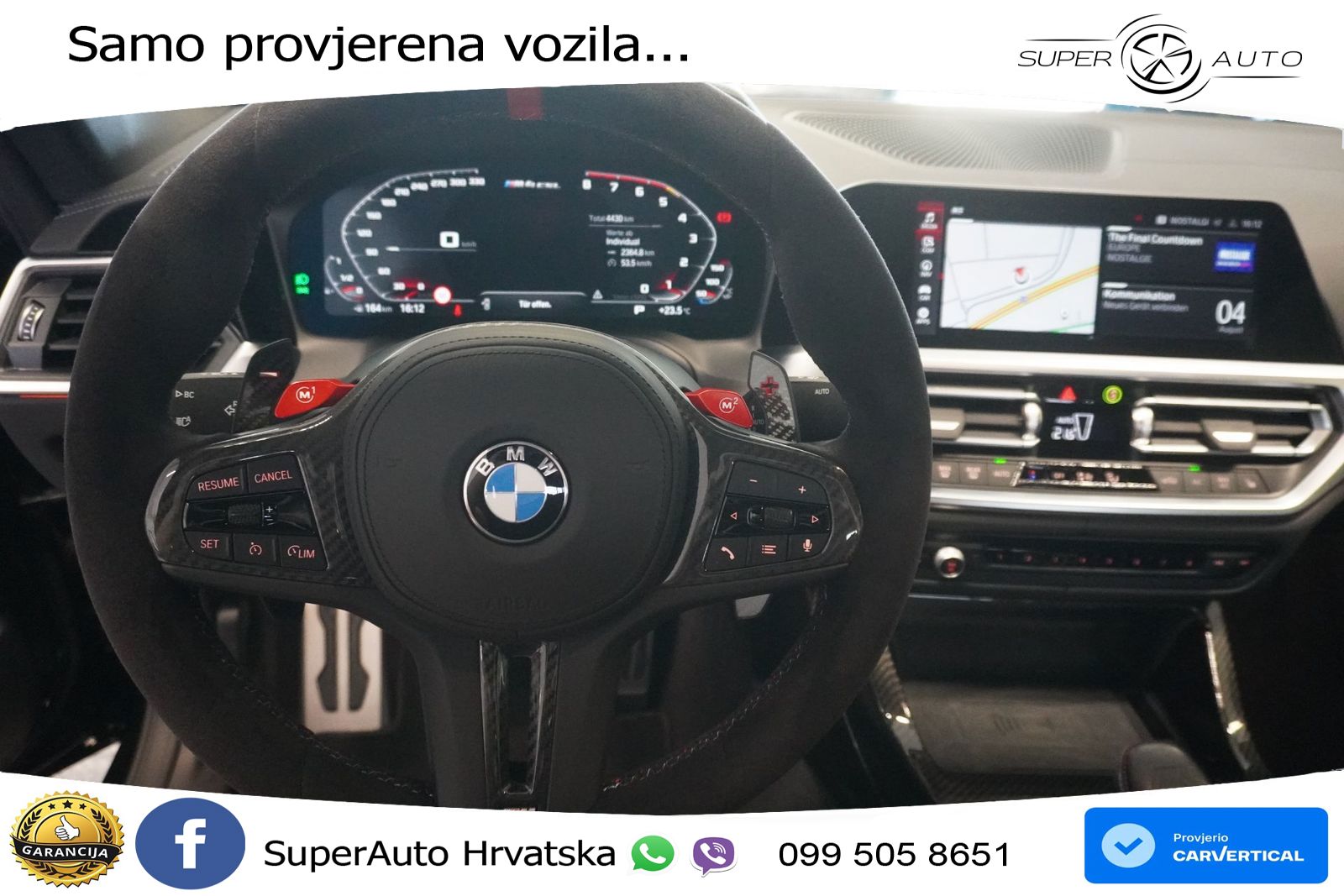 BMW M4 CS 3.0 (550 KS) xDrive Steptronic LED+GR SJED+ACC