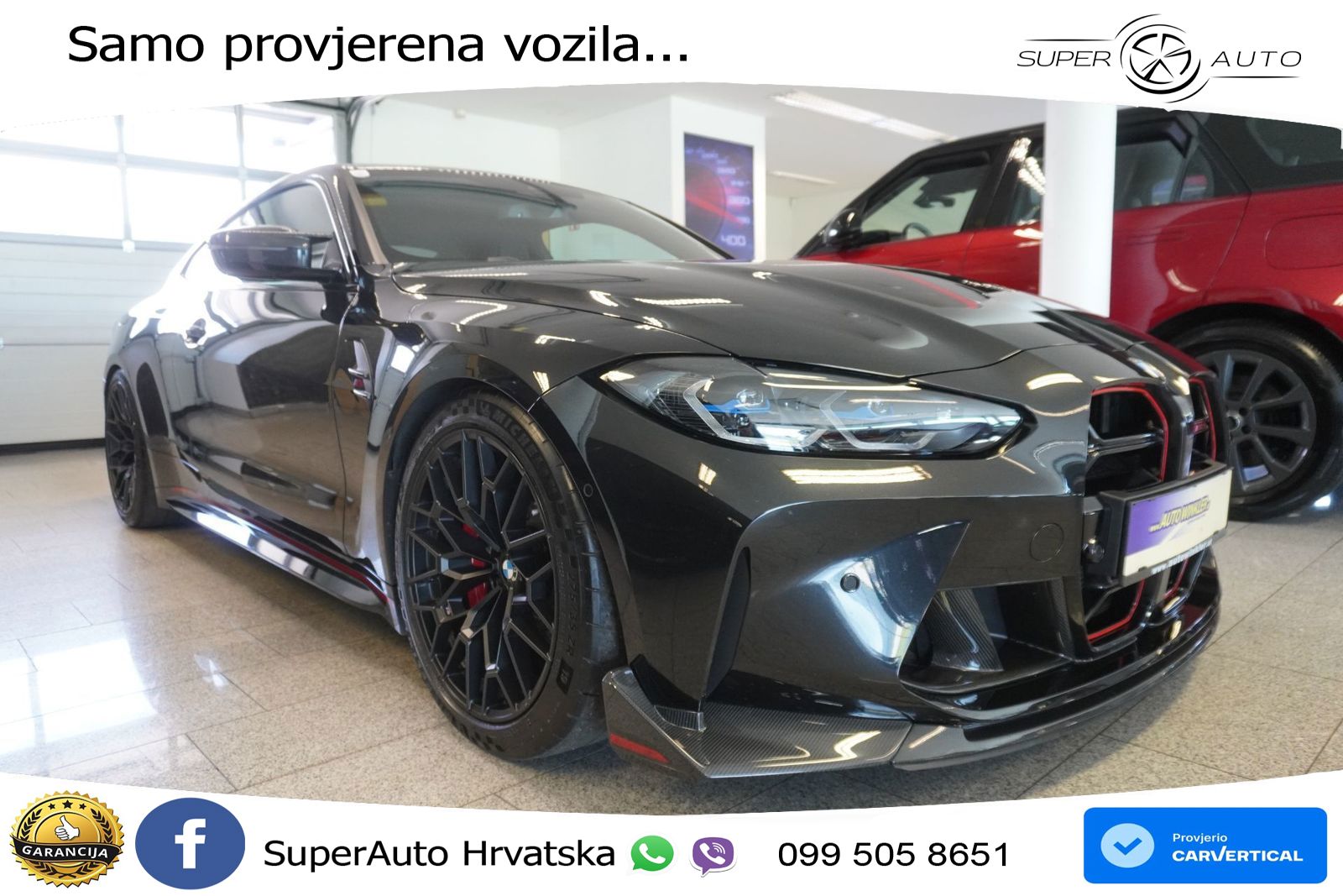 BMW M4 CS 3.0 (550 KS) xDrive Steptronic LED+GR SJED+ACC