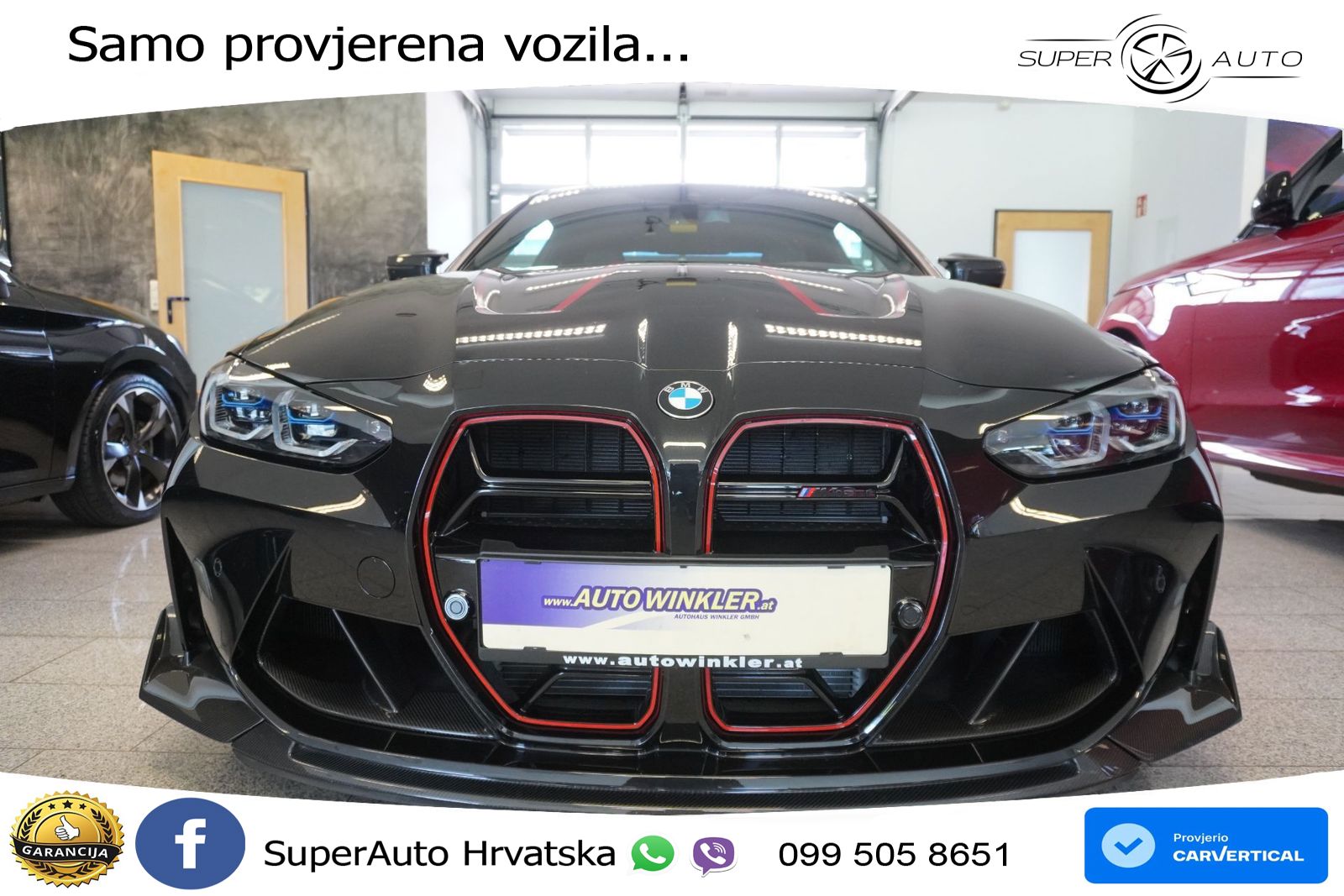 BMW M4 CS 3.0 (550 KS) xDrive Steptronic LED+GR SJED+ACC