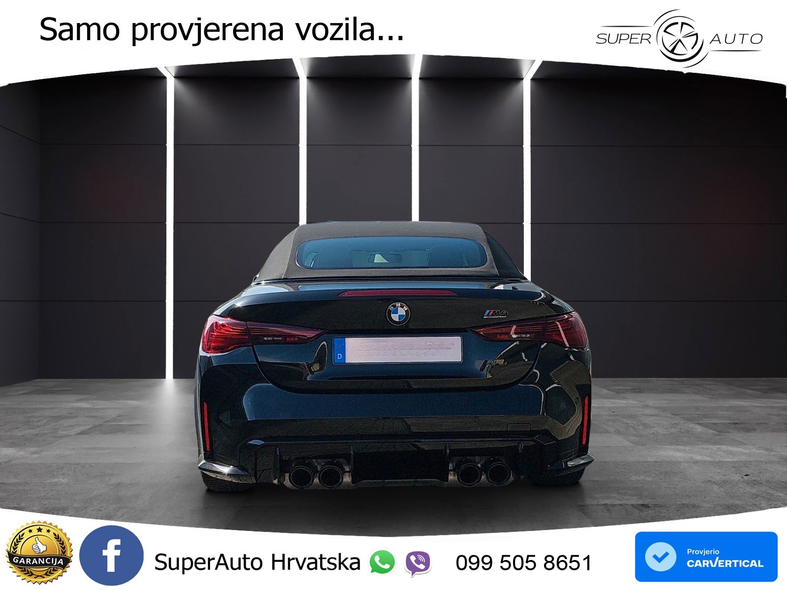 BMW M4 Convertible Competition 3.0 (530 KS) xDrive Steptronic LED+GR SJED+ACC