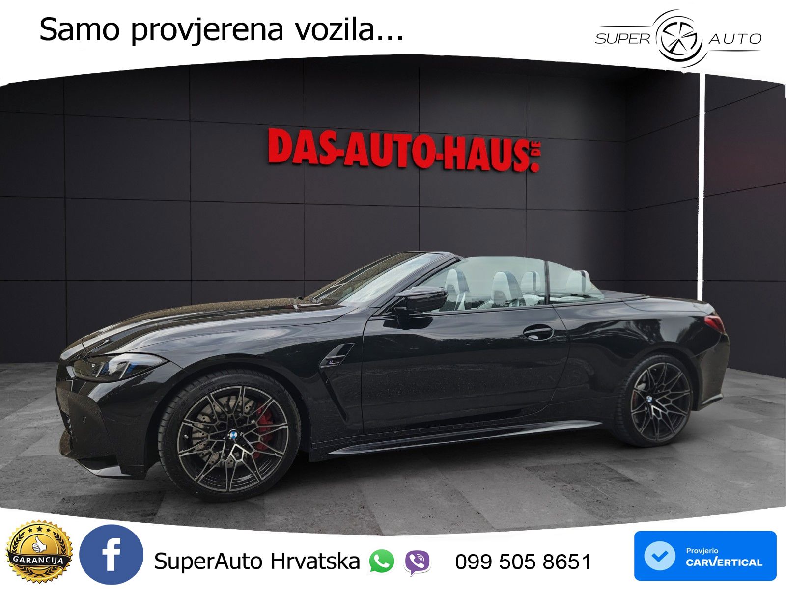 BMW M4 Convertible Competition 3.0 (530 KS) xDrive Steptronic LED+GR SJED+ACC