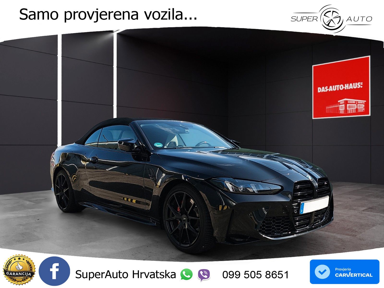 BMW M4 Convertible Competition 3.0 (530 KS) xDrive Steptronic LED+GR SJED+ACC