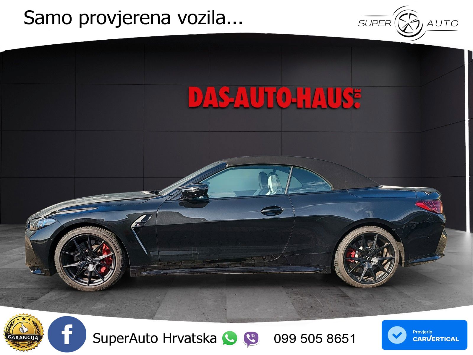 BMW M4 Convertible Competition 3.0 (530 KS) xDrive Steptronic LED+GR SJED+ACC