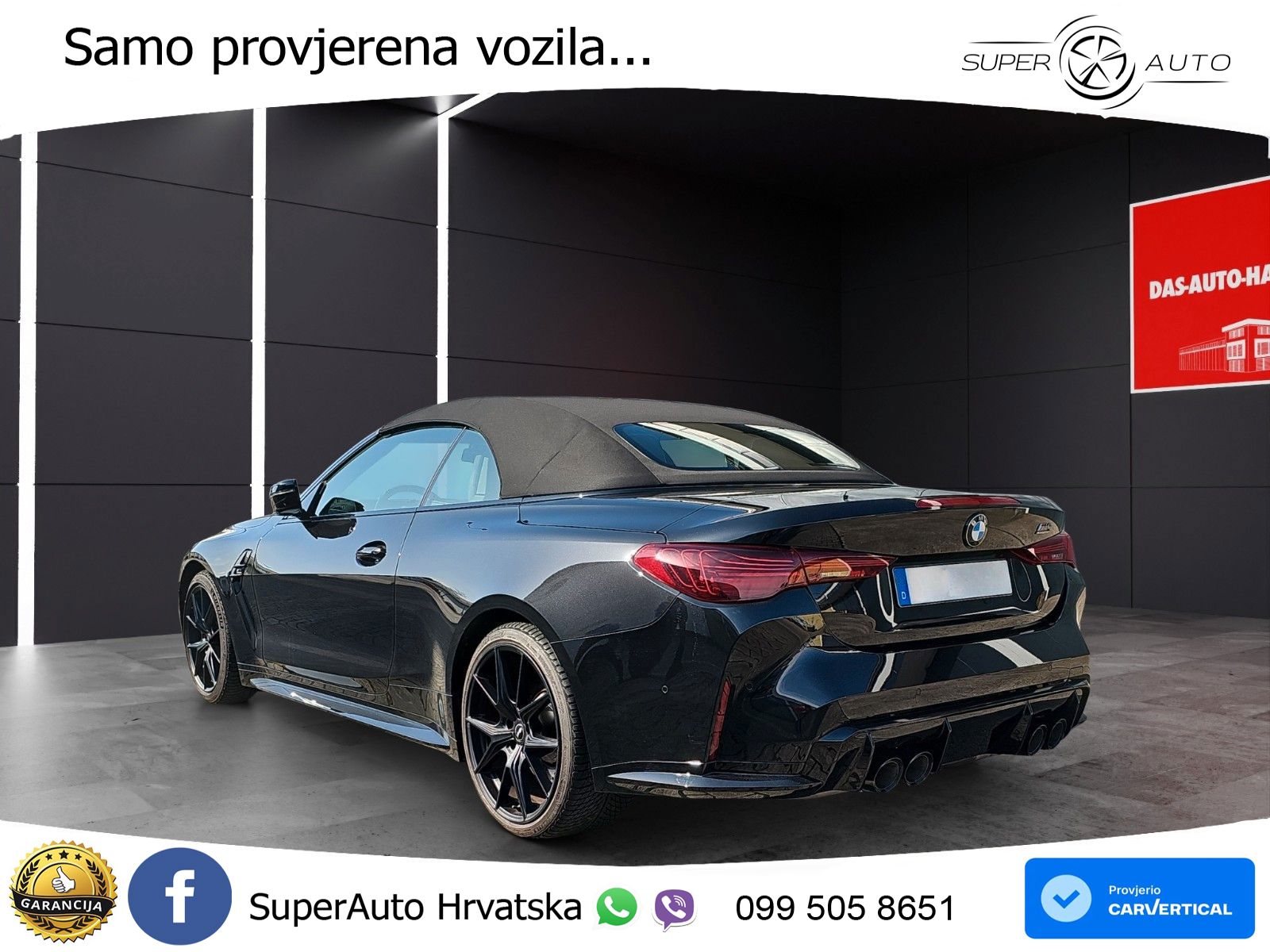 BMW M4 Convertible Competition 3.0 (530 KS) xDrive Steptronic LED+GR SJED+ACC