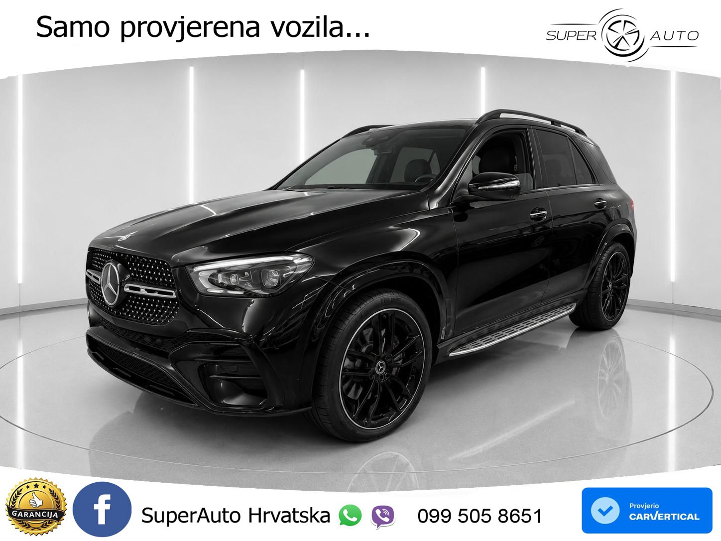 Mercedes GLE 450d (367 KS) EQ Boost 4MATIC 9G-TRONIC AMG LED+GR SJED+ACC
