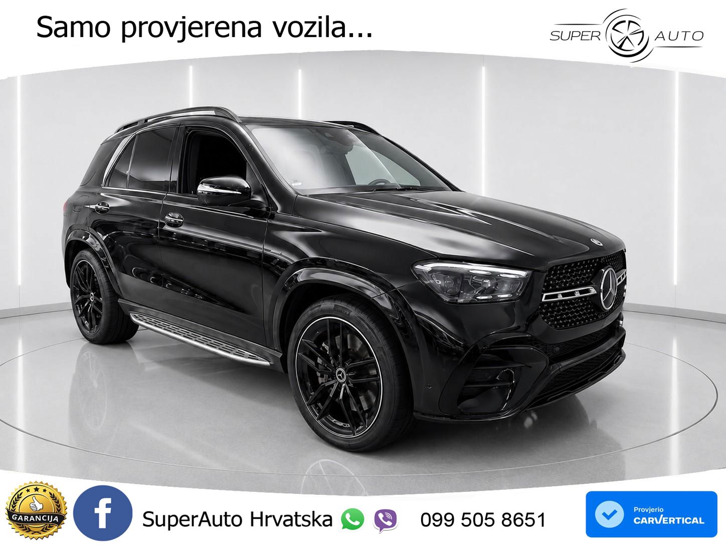 Mercedes GLE 450d (367 KS) EQ Boost 4MATIC 9G-TRONIC AMG LED+GR SJED+ACC