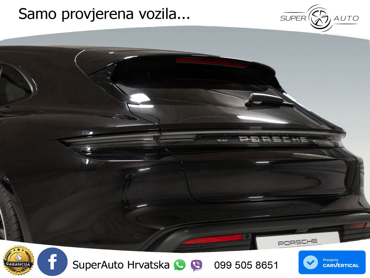 Porsche Taycan Sport Turismo 105 kWh (435 KS)