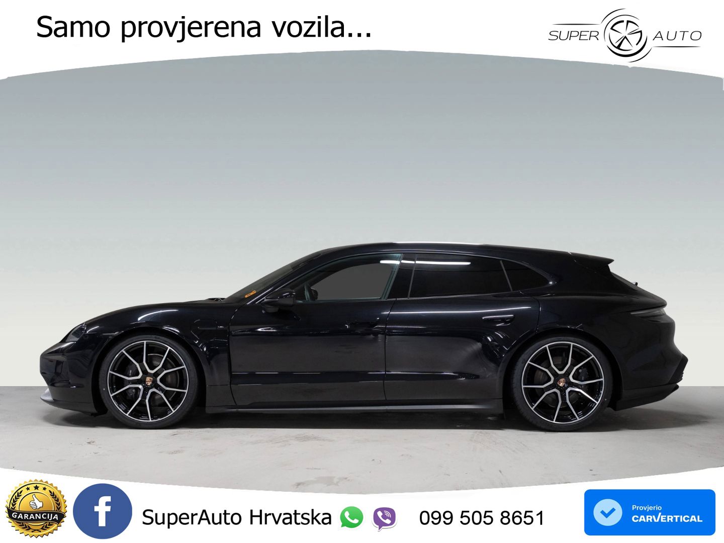 Porsche Taycan Sport Turismo 105 kWh (435 KS)