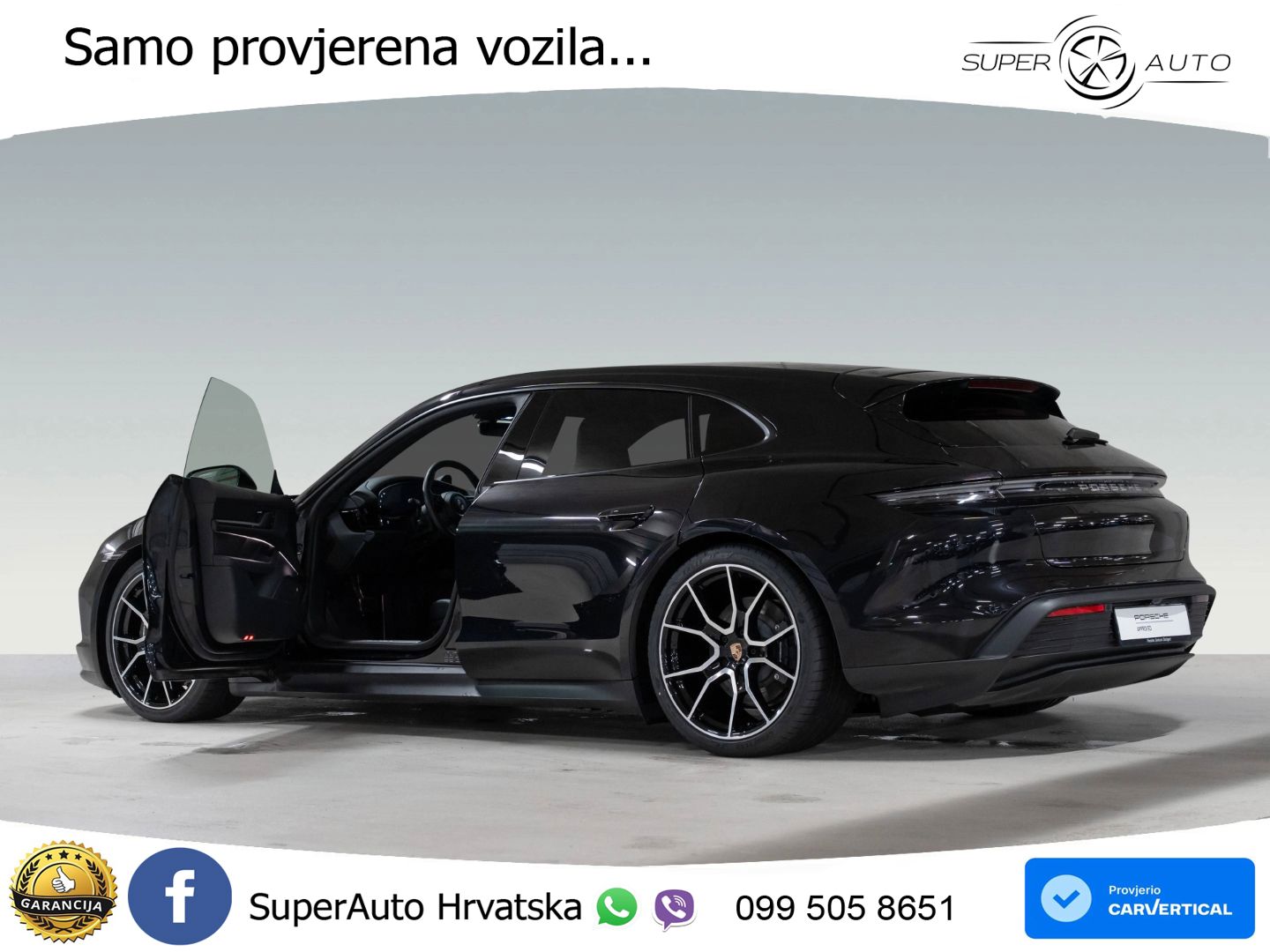 Porsche Taycan Sport Turismo 105 kWh (435 KS)
