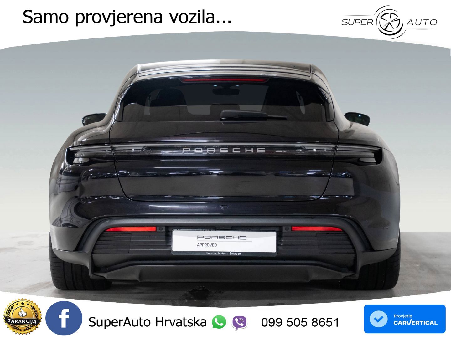 Porsche Taycan Sport Turismo 105 kWh (435 KS)
