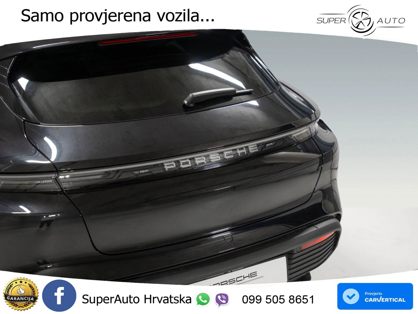 Porsche Taycan Sport Turismo 105 kWh (435 KS)