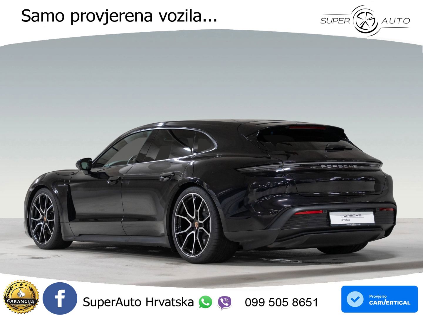 Porsche Taycan Sport Turismo 105 kWh (435 KS)