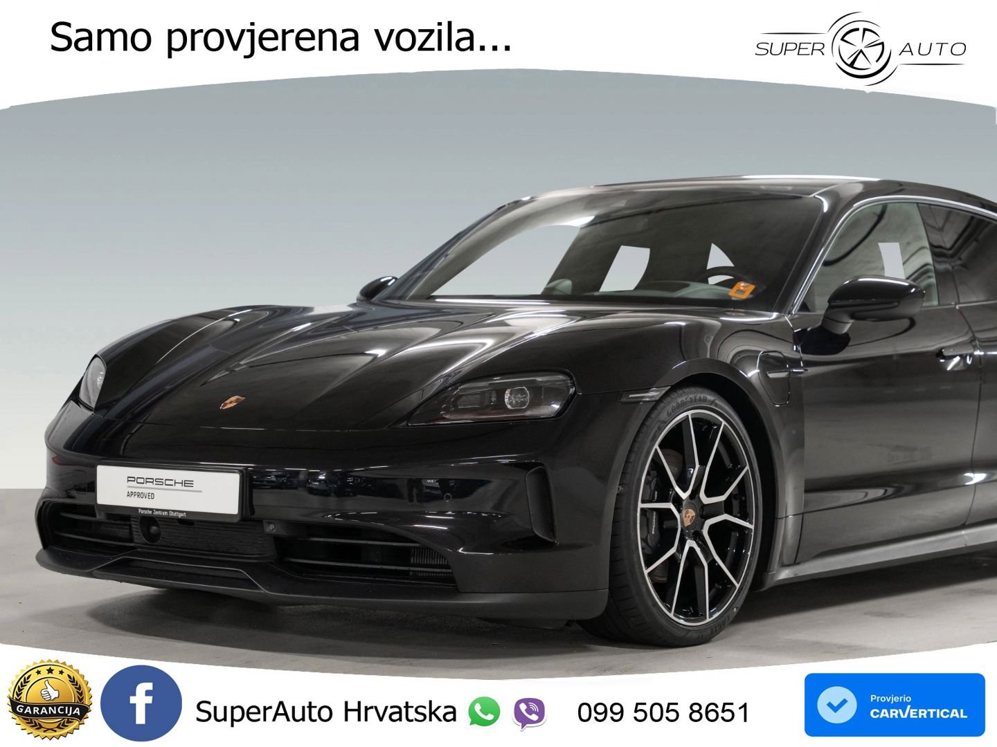 Porsche Taycan Sport Turismo 105 kWh (435 KS)