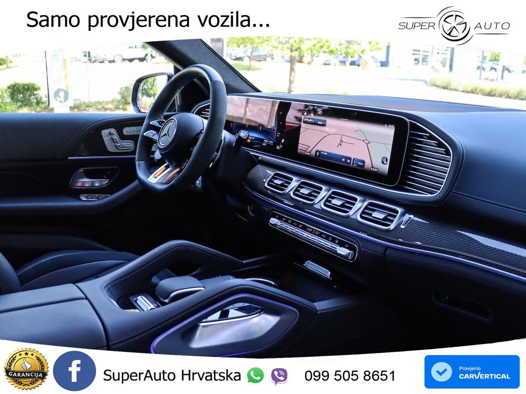Mercedes AMG GLE Coupe 63 S V8 (612 KS) EQ Boost 4MATIC+ AMG SPEEDSHIFT TCT 9G LED+GR SJED+ACC