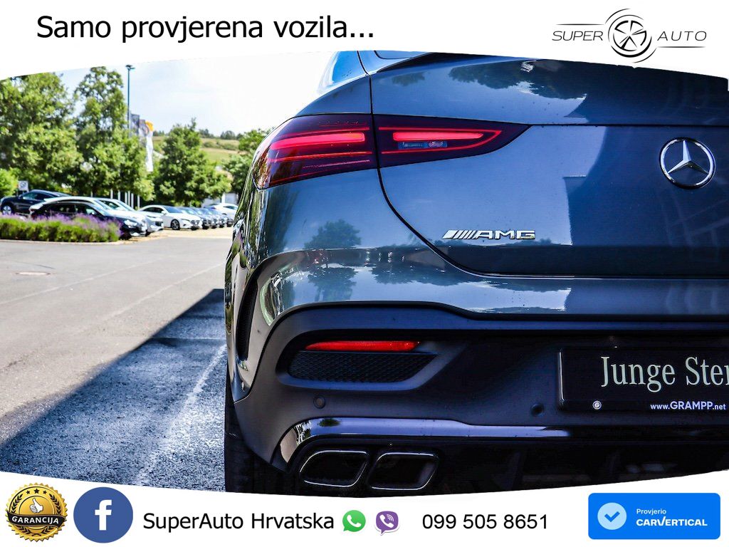 Mercedes AMG GLE Coupe 63 S V8 (612 KS) EQ Boost 4MATIC+ AMG SPEEDSHIFT TCT 9G LED+GR SJED+ACC