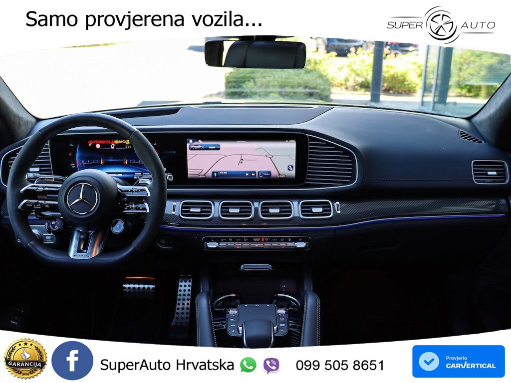 Mercedes AMG GLE Coupe 63 S V8 (612 KS) EQ Boost 4MATIC+ AMG SPEEDSHIFT TCT 9G LED+GR SJED+ACC