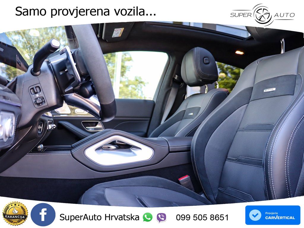 Mercedes AMG GLE Coupe 63 S V8 (612 KS) EQ Boost 4MATIC+ AMG SPEEDSHIFT TCT 9G LED+GR SJED+ACC