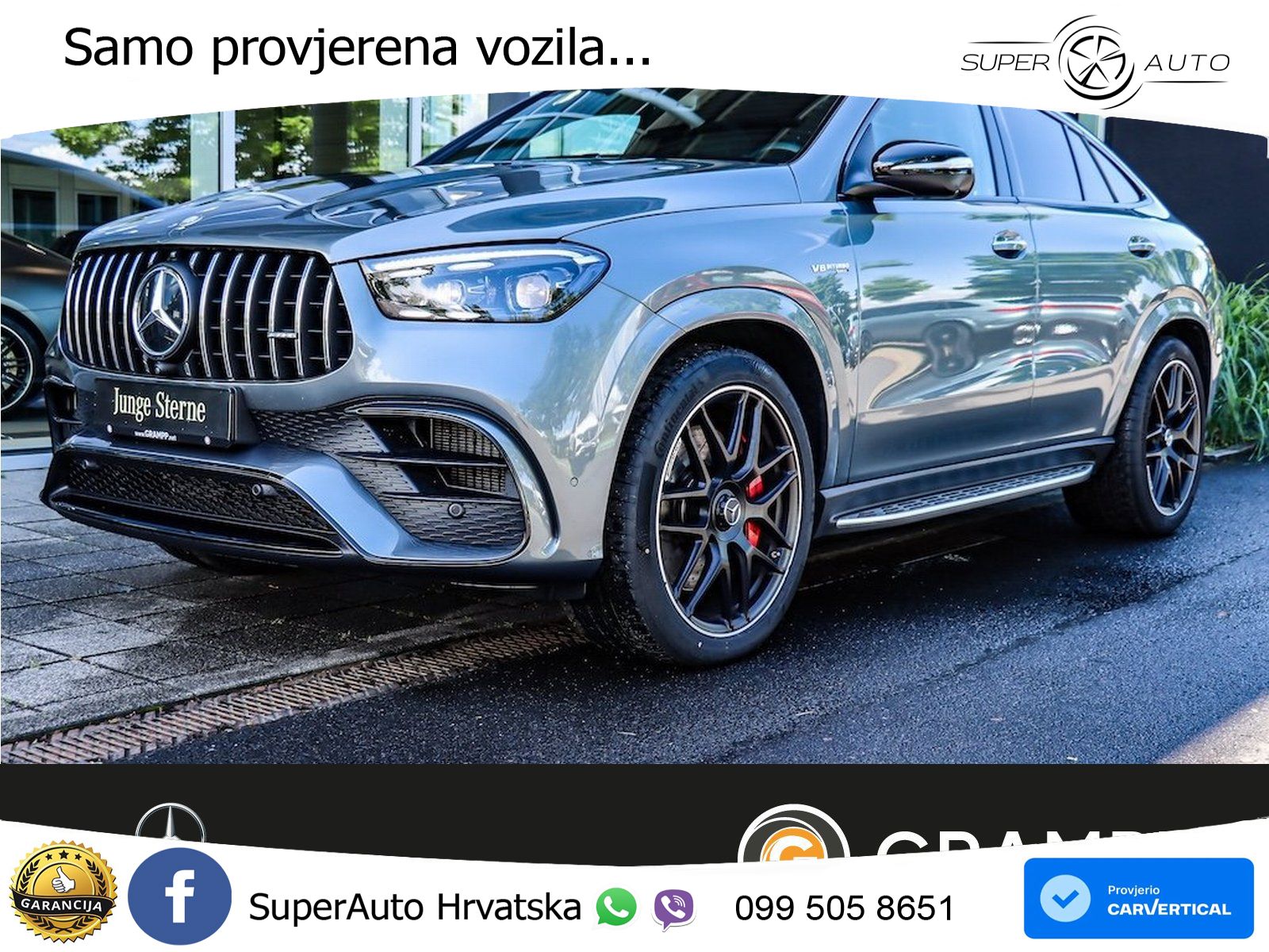 Mercedes AMG GLE Coupe 63 S V8 (612 KS) EQ Boost 4MATIC+ AMG SPEEDSHIFT TCT 9G LED+GR SJED+ACC