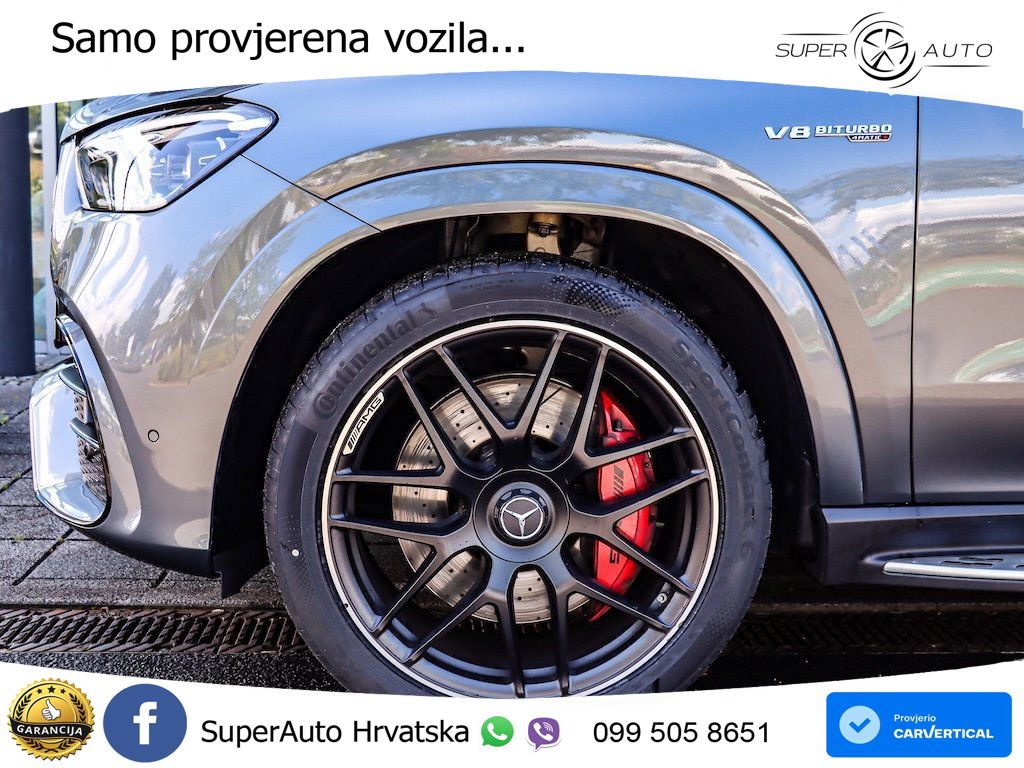 Mercedes AMG GLE Coupe 63 S V8 (612 KS) EQ Boost 4MATIC+ AMG SPEEDSHIFT TCT 9G LED+GR SJED+ACC