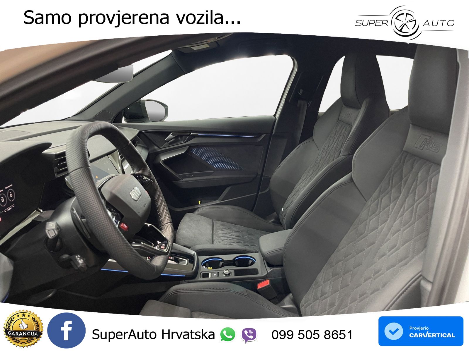 Audi RS3 Sedan 2.5 TFSI (400 KS) quattro S tronic LED+GR SJED+ACC