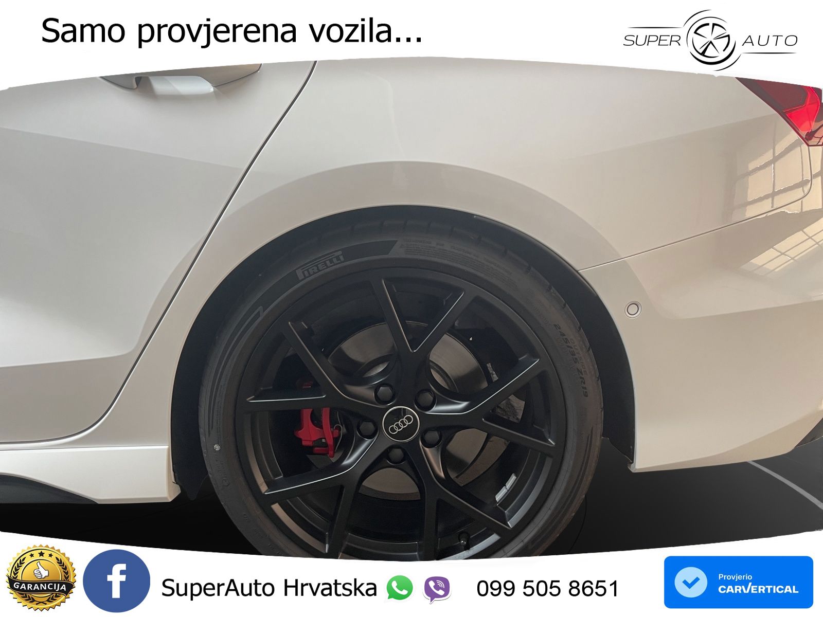 Audi RS3 Sedan 2.5 TFSI (400 KS) quattro S tronic LED+GR SJED+ACC