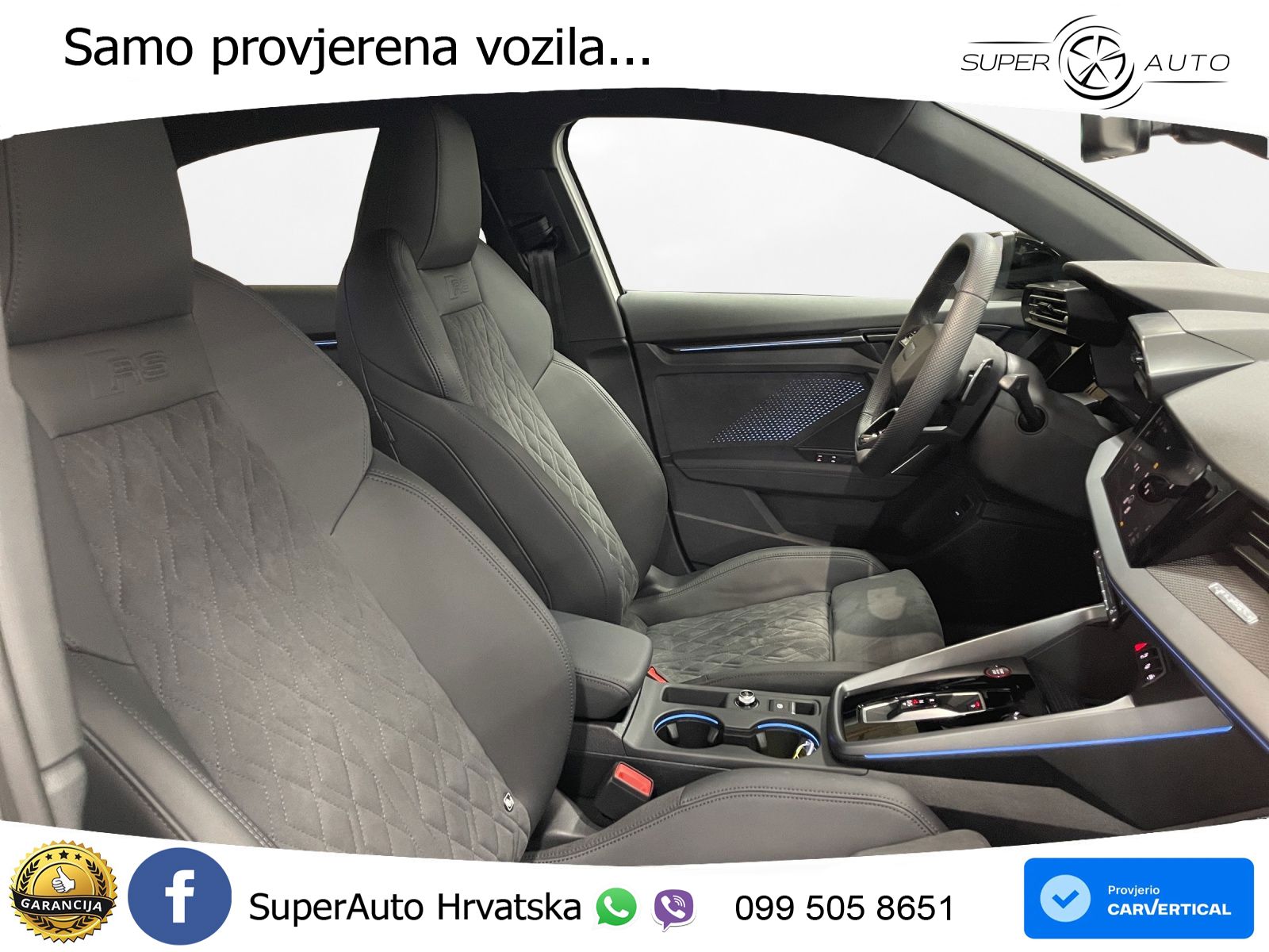 Audi RS3 Sedan 2.5 TFSI (400 KS) quattro S tronic LED+GR SJED+ACC