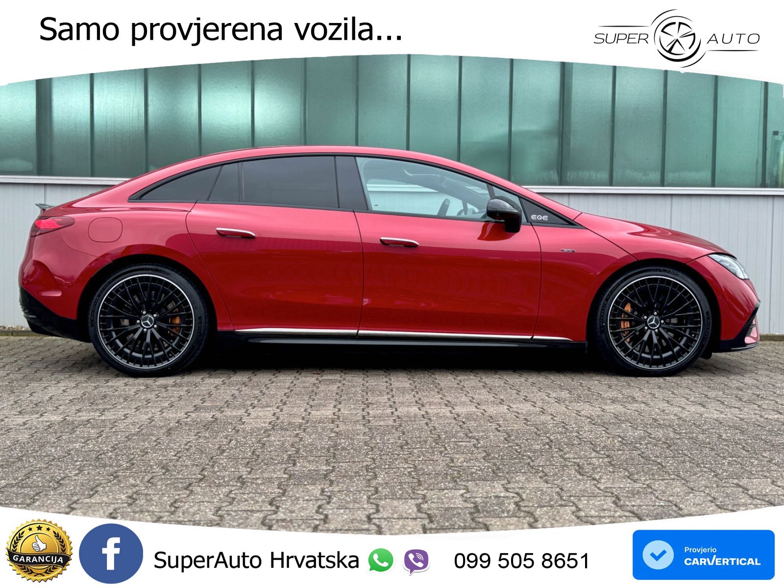 Mercedes EQE AMG 53 100 kWh (625 KS) 4MATIC+ LED+GR SJED+ACC