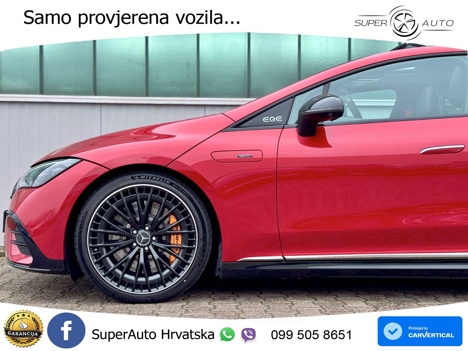 Mercedes EQE AMG 53 100 kWh (625 KS) 4MATIC+ LED+GR SJED+ACC